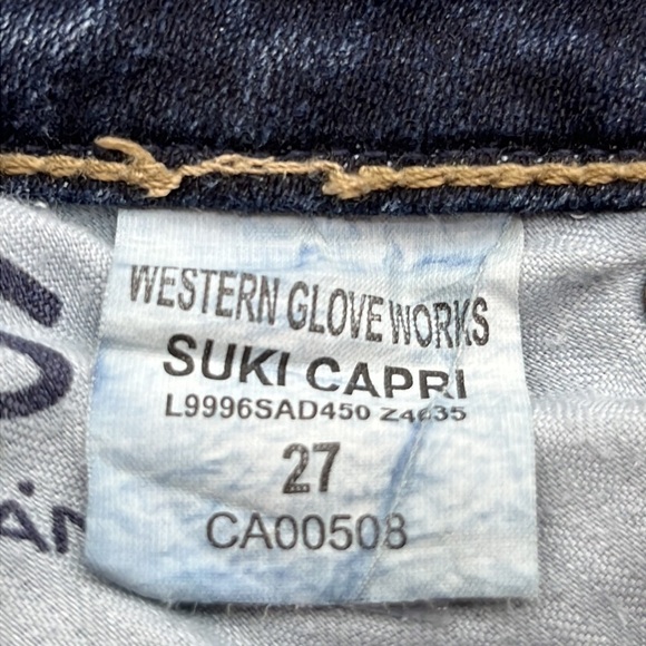 Silver Jeans Suki Capri Mid Rise Size 27 - Picture 11 of 16